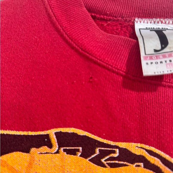 NFL (Jostens) Kansas City Chiefs Crew Neck Sweatshirt 1993 - Picture 3 of 5